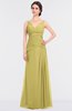 Elegant A-line Sleeveless Floor Length Ruching Bridesmaid Dresses