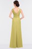 Elegant A-line Sleeveless Floor Length Ruching Bridesmaid Dresses
