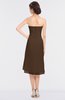 Elegant Sheath Strapless Sleeveless Zip up Ruching Bridesmaid Dresses
