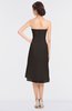 Elegant Sheath Strapless Sleeveless Zip up Ruching Bridesmaid Dresses