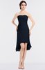 Elegant Sheath Strapless Sleeveless Zip up Ruching Bridesmaid Dresses