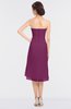 Elegant Sheath Strapless Sleeveless Zip up Ruching Bridesmaid Dresses
