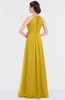 Classic A-line Halter Zip up Pick up Bridesmaid Dresses