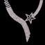 Rhinestones Vintage Necklaces Exquisite Birthday Jewelry Sets