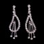 Hottest Drop Earrings Jewelry Sets Rhinestones Anniversary