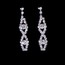 Party Chain Necklaces Elegant Rhinestones Jewelry Sets