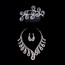 High Quality Hair Comb Alloy Anniversary Jewelry Sets