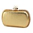 Patent Leather Bridal Purse Gorgeous Single Shoulder Strap Imitation Pearl