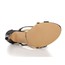 Zipper Wedding Shoes Women's Graduation Sheepskin Sandals Average