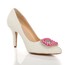 Kitten Heel Wedding Shoes Patent Leather Pointed Toe Average Honeymoon Girls'