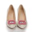 Kitten Heel Wedding Shoes Patent Leather Pointed Toe Average Honeymoon Girls'