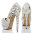 Stiletto Heel Pumps/Heels Graduation Pumps/Heels Flower Average Women's