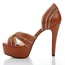 Average Wedding Shoes Sheepskin D'Orsay & Two-Piece Party & Evening Girls' Zipper
