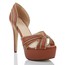 Average Wedding Shoes Sheepskin D'Orsay & Two-Piece Party & Evening Girls' Zipper