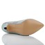 Girls' Wedding Shoes Party & Evening Genuine Leather Rhinestone Kitten Heel Average
