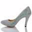 Girls' Wedding Shoes Party & Evening Genuine Leather Rhinestone Kitten Heel Average