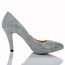 Girls' Wedding Shoes Party & Evening Genuine Leather Rhinestone Kitten Heel Average