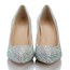 Girls' Wedding Shoes Party & Evening Genuine Leather Rhinestone Kitten Heel Average
