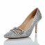Rhinestone Pumps/Heels Girls' Average Sheepskin Party & Evening Kitten Heel