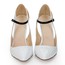 Cone Heel Wedding Shoes Pumps/Heels Buckle Patent Leather Average Girls'