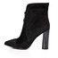 Swede Leather Pumps/Heels Zipper Booties/Ankle Boots Girls' Average Wedding