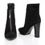 Swede Leather Pumps/Heels Zipper Booties/Ankle Boots Girls' Average Wedding