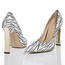 Abnormal/Fantasy Heels Wedding Shoes Women's Average Graduation Pointed Toe PVC