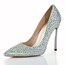 Women's Pumps/Heels Stiletto Heel Patent Leather Pumps/Heels Honeymoon Rhinestone