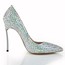 Women's Pumps/Heels Stiletto Heel Patent Leather Pumps/Heels Honeymoon Rhinestone