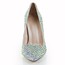 Women's Pumps/Heels Stiletto Heel Patent Leather Pumps/Heels Honeymoon Rhinestone