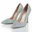 Women's Pumps/Heels Stiletto Heel Patent Leather Pumps/Heels Honeymoon Rhinestone