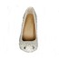 Graduation Pumps/Heels Flower Cone Heel Average Pointed Toe Patent Leather