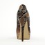 Open Toe Pumps/Heels Women's Average Leopard Print Wedding Genuine Leather