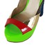 Abnormal/Fantasy Heels Sandals Dress Open Toe Average Patent Leather Women's