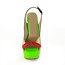 Abnormal/Fantasy Heels Sandals Dress Open Toe Average Patent Leather Women's