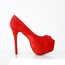 Peep Toe Pumps/Heels Women's Medium Swede Leather Stiletto Heel Dress
