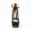 Buckle Wedding Shoes Abnormal/Fantasy Heels Average Round Toe Women's Office & Career