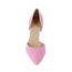 Patent Leather Pumps/Heels Imitation Pearl Abnormal/Fantasy Heels Medium Dress Pointed Toe