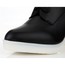 Average Platforms Genuine Leather Chunky Heel Girls' Pointed Toe Outdoor