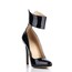 Stiletto Heel Wedding Shoes Zipper Dress Opalescent Lacquers Women's Narrow