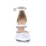Wedding Dance Shoes Buckle Girls' Cone Heel Opalescent Lacquers Narrow