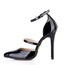 Dress Wedding Shoes Opalescent Lacquers Narrow Buckle Girls' Stiletto Heel