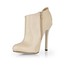 Zipper Boots Stiletto Heel Opalescent Lacquers Booties/Ankle Boots Closed Toe Party & Evening