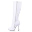 Stiletto Heel Wedding Shoes Zipper Dress Average Girls' Opalescent Lacquers
