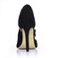 Stiletto Heel Wedding Shoes Office & Career Stretch Velvet Pumps/Heels Hollow-Out Women's