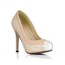 Cap-Toe Pumps/Heels PU Daily Women's Split Joint Stiletto Heel