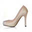 Cap-Toe Pumps/Heels PU Daily Women's Split Joint Stiletto Heel