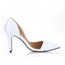 Silk Like Satin Wedding Shoes Narrow Women's Pointed Toe Dress Stiletto Heel
