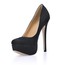Silk Like Satin Platforms Stiletto Heel Graduation Pumps/Heels Extra Wide Girls'