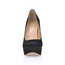 Silk Like Satin Platforms Stiletto Heel Graduation Pumps/Heels Extra Wide Girls'